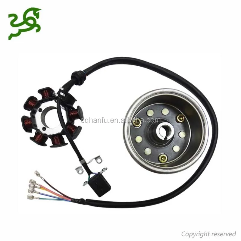 Motorcycle 4 Wire 8 Poles Full Wave CG125 CG150 Magneto Stator Coil
