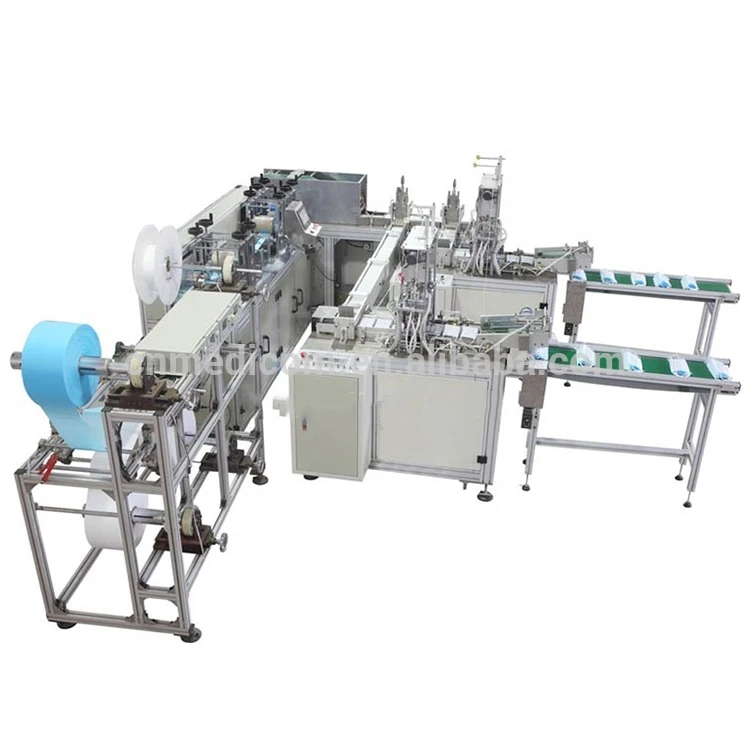 
High quality cheap automatic mask blank making earloop welding machines face mask machine(1+2) 