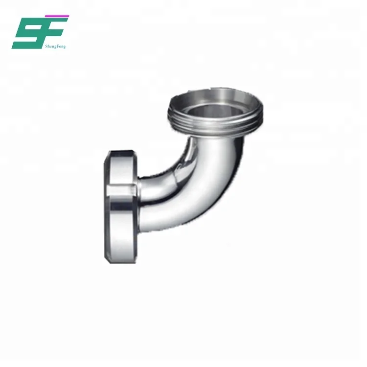 Factory Price Sanitary Stainless Steel 90 degree Clamp to Thread Pipe Fittings Elbow for Air Filter Export Conversion