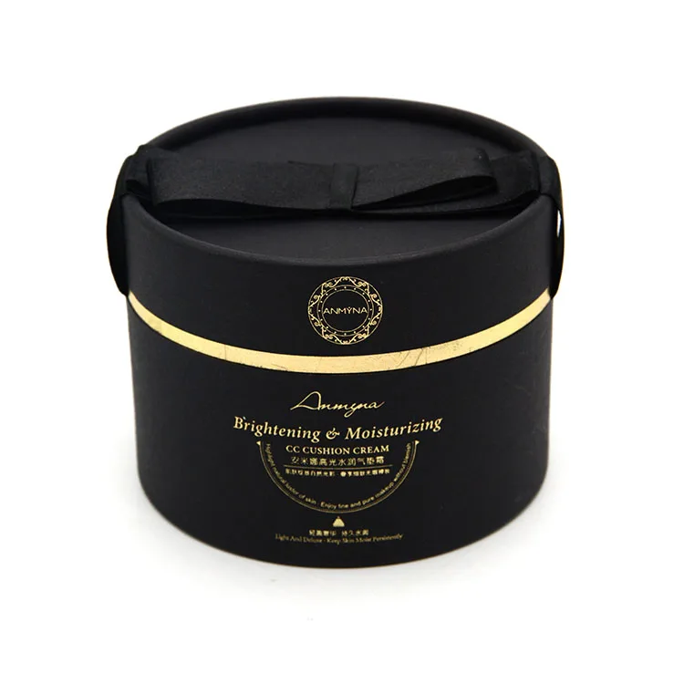 Индивидуальный дизайн, печатная шляпа, круглая коробка из крафт-бумаги, Профессиональная круглая коробка для таблеток