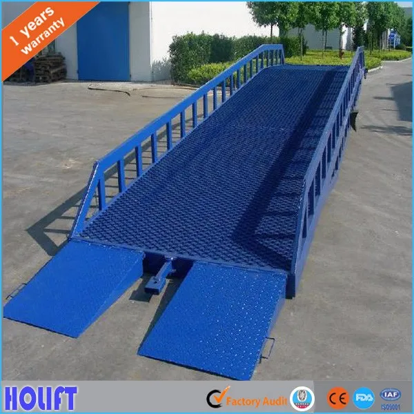 hydraulic portable adjustable car loading ramps for sale