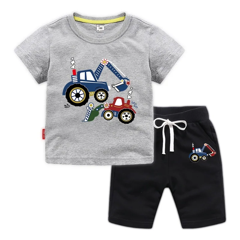 Korean Cheap High Quality Casual 2-8 years Fashion Design Kids Cotton Spring Boys Clothes
