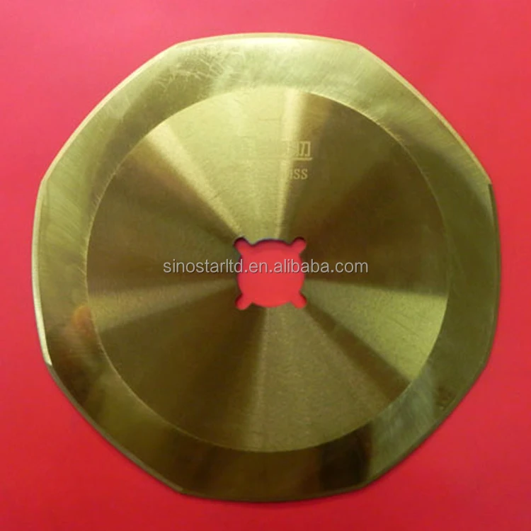 food industry fish meat cutting machine round blade