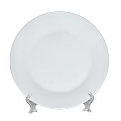 8 дюймов, пользовательская печать, оптовая продажа, белая керамическая тарелка с сублимационным покрытием