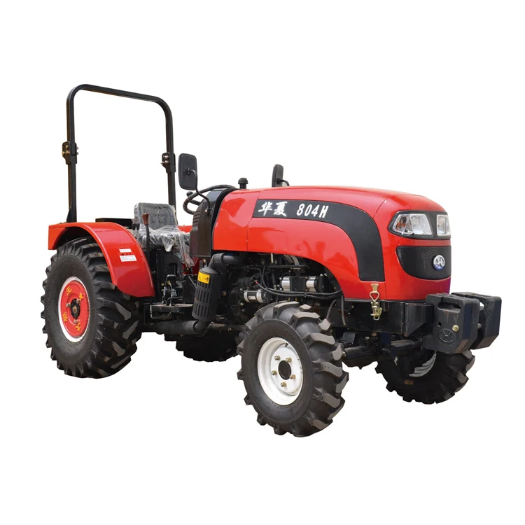 80HP 4WD маленький садовый трактор, используемый в виноградном дворе