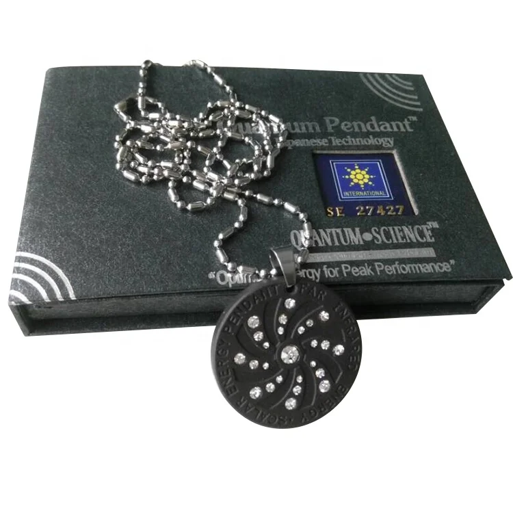 Wholesale Chip Fusion Excel Quantum Llava Rock Pendant Scalar Energy Pendant