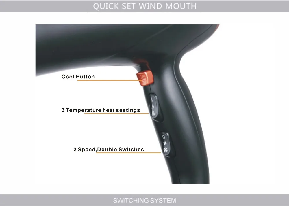 Фабричное производство, различные высококачественные Профессиональные Фены для волос с капюшоном, без шума