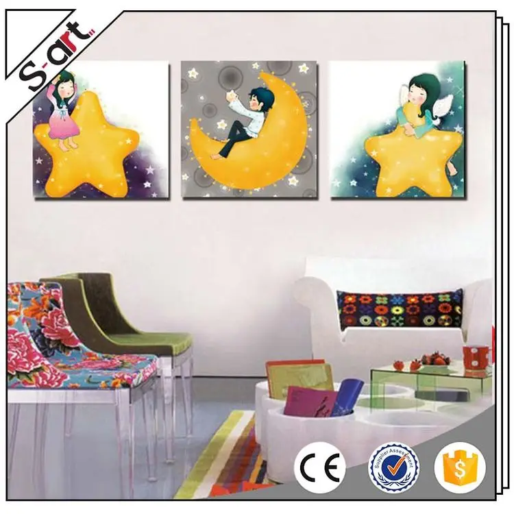 Factory made crazy selling multi-panel canvas print for decoration