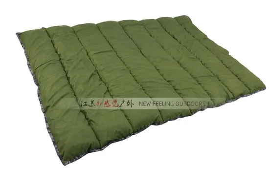 Камуфляжный спальный мешок в военном стиле для кемпинга, оптом