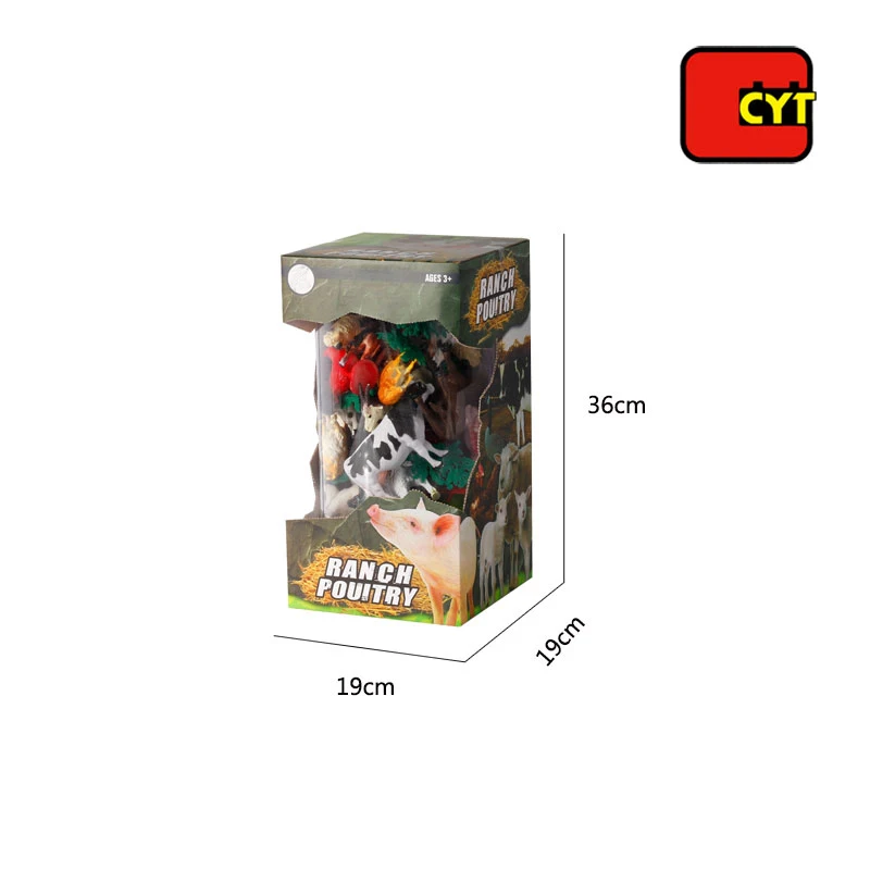 Kids 3d models educational toy farm animals for wholesale