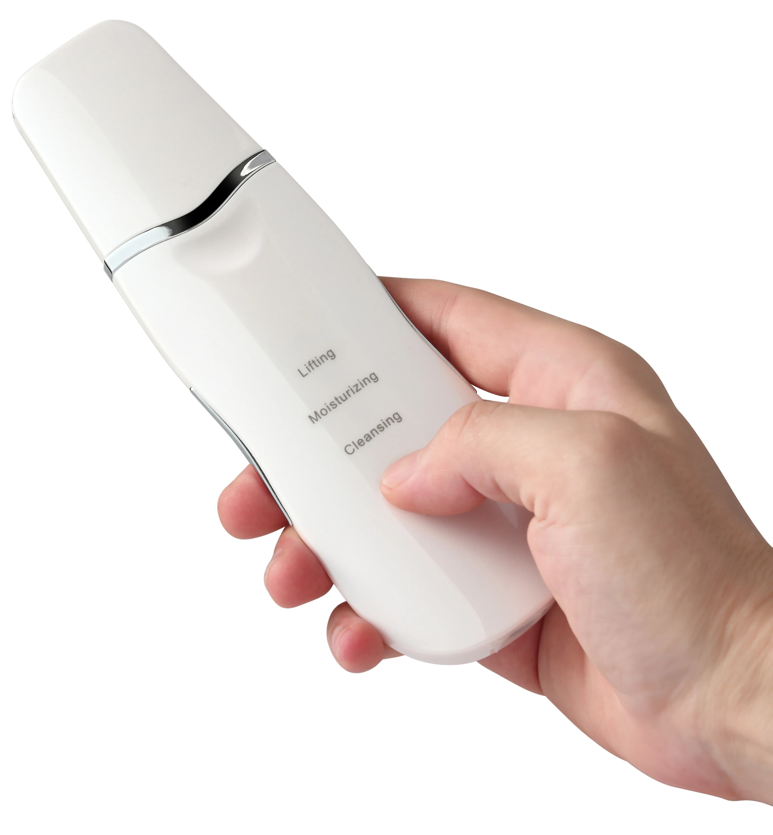 Beauty Equipment Ultrasonic Digital Skin Scrubber Portable Facial Machine