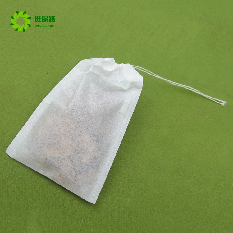 Hot Sale High Quality Filter Paper Heat Sealing Tea Bag With Thread And Tag