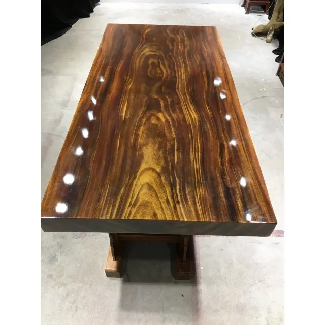 
Natural Solid Okan Dining Table Top From Chinese Manufacturer 