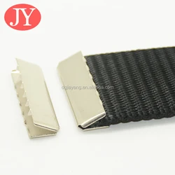 Factory price 15mm small size copper metal belt end tips