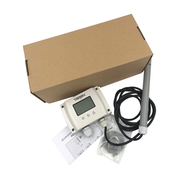 outdoor industrial usage air conditional temperature sensor lcd display humidity meter & transmitter temperature controller