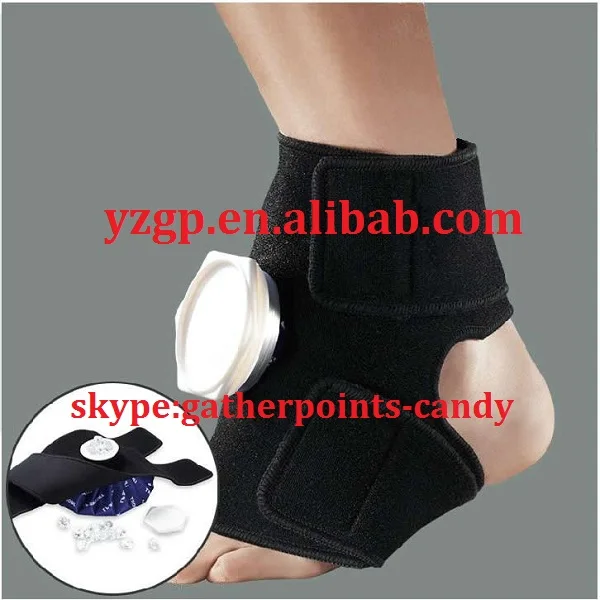 Cold Hot Therapy Neoprene Ice Pack Knee Wrap