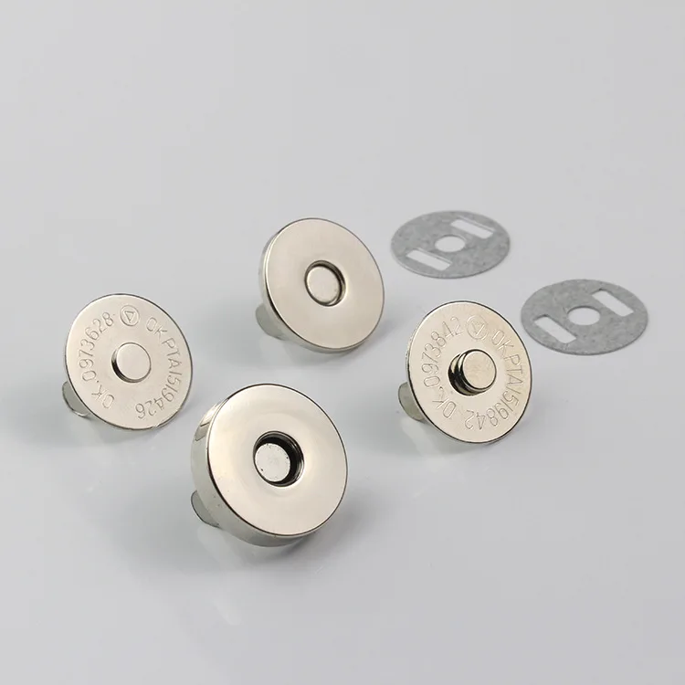 250set/box 10mm high quality Strong magnetic snaps button for leather handbag magnetic fasteners