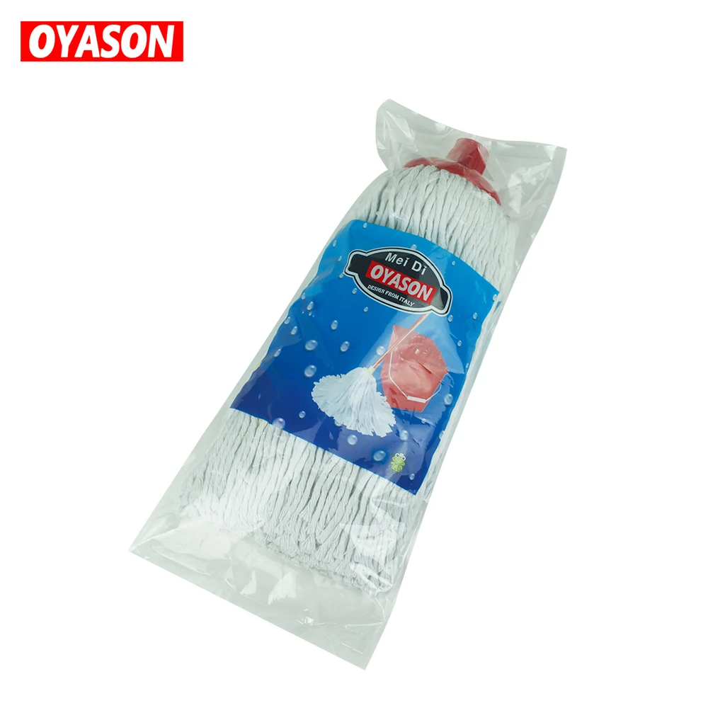 Kitchen easy cleaning tool wet cotton yarn absorbent strip water squeeze mop