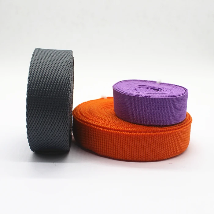 Custom woven nylon ribbon polyester seat belt webbing