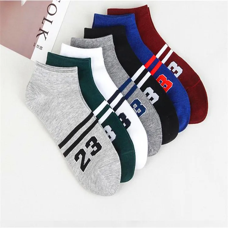 Wholesale bamboo fiber sock for men black ankle and custom ankle socks for men