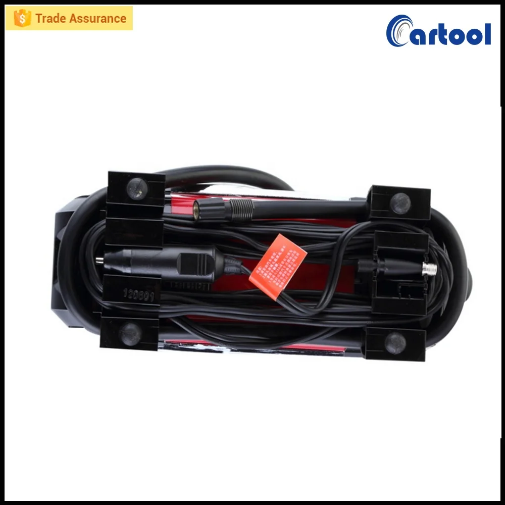 NEW Potable double cylinder 12v air compressor car tyre inflator with Light