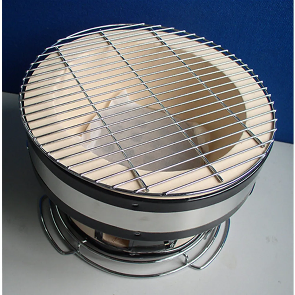 Безопасная и экологичная керамическая духовка, портативный гриль для барбекю