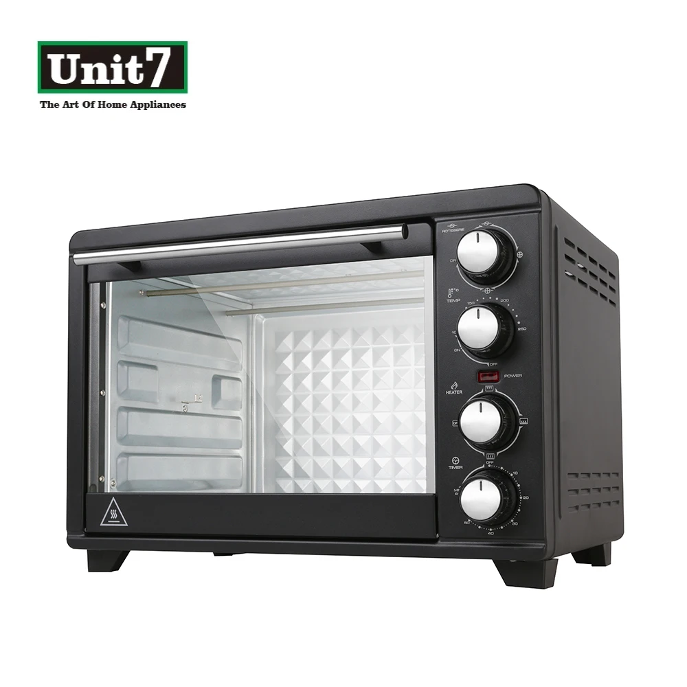 Small countertop oven 36L 30-230 degree electric convection oven home baking toaster electric oven