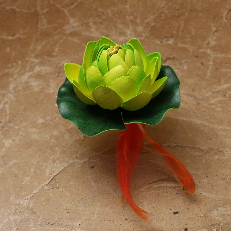 Floating Flower-Herxuhouse Floating Pond Decor Water Flower Foam Artificial Lotus for Home & Party Decoration & Holiday Celebret