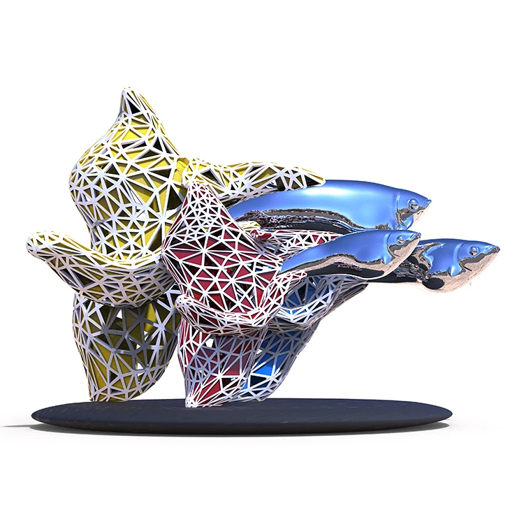 Sculture Moderne In Metallo Human Body Abstract Art Sculpture Metal Modern Abstract Sculpture