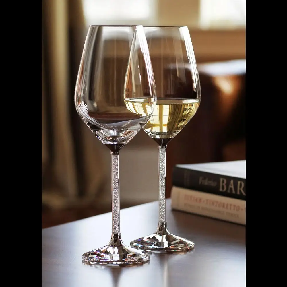 Beautiful Diamond Wedding Wine Drinkware For Table Glassware