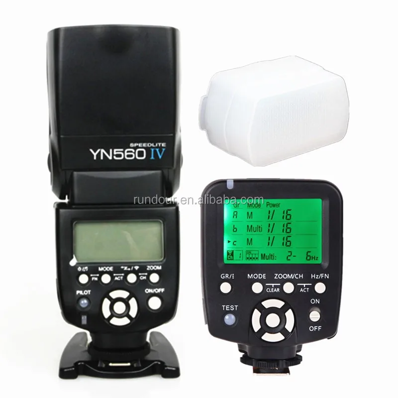  Универсальная Беспроводная вспышка Yongnuo YN560IV YN560 IV для цифровой зеркальной