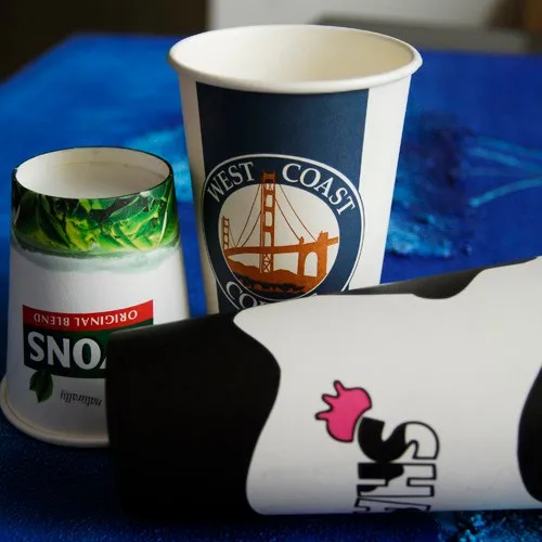  Торговый автомат 12 унций бумажный стаканчик с принтом/одноразовые бумажные стаканчики крышками/бумажные для кофе чаши