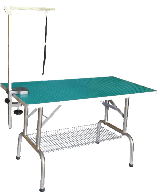 Dog Grooming Table foldable Arm and Clamp Pet Grooming Table with Grooming Noose N-301D