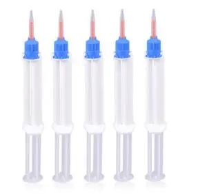 Fast Teeth Whitening Dual Barrel Syringe gel with 35%hp and catalyst