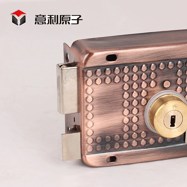Mexico security door rim lock Door Lock Set High Security New Product Europe rim door lock