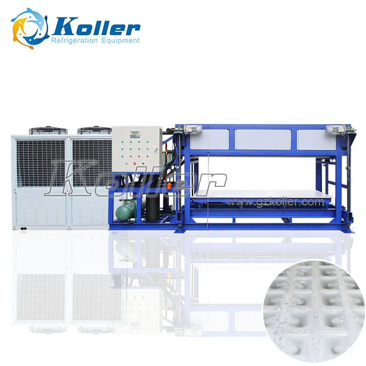 Top Quality Direct Cooling Ice Block Machine Producing Edible Blockk Ice 5000KG/day (DK50)