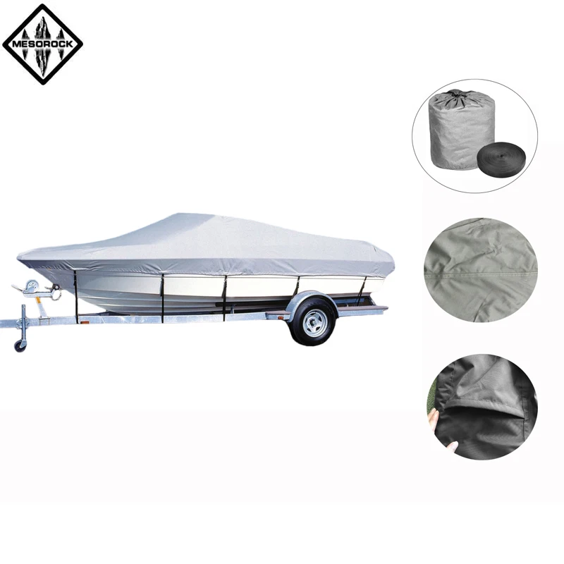 Waterproof trailerable boat cover 11-13ft in high quality oxford fabric