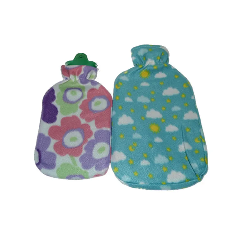 CE ISO Approved Warmer Heart Shape Small Rubber Travel Hot Water Bottle