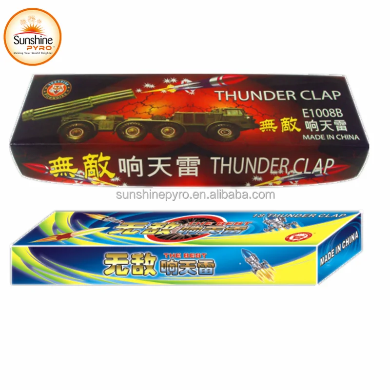 E1008B Thunder Clap Small Rocket Toy Fireworks