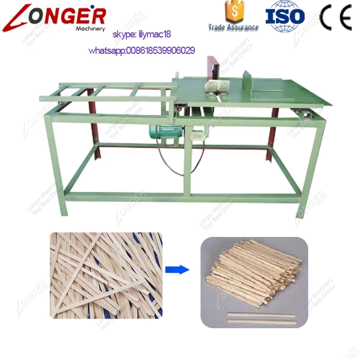 Factory Supply CE Approved Disposable Wood Chopsticks Making Machine