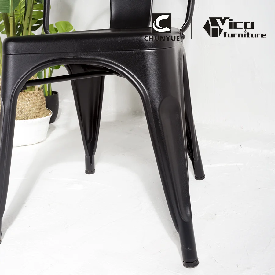 wholesale made in china italian designer modern classic restaurant hotel industrial steel metal dining chair