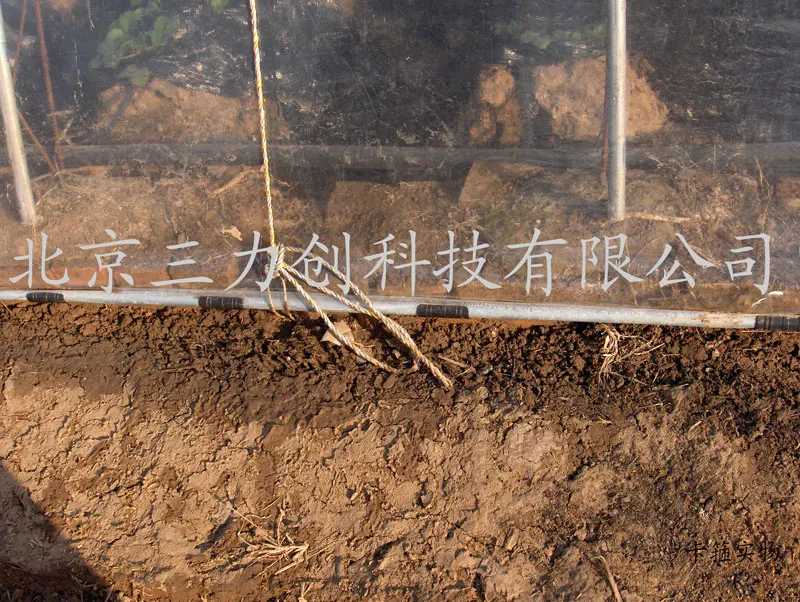 PE Hoops for holding poly film on the rolling pipe