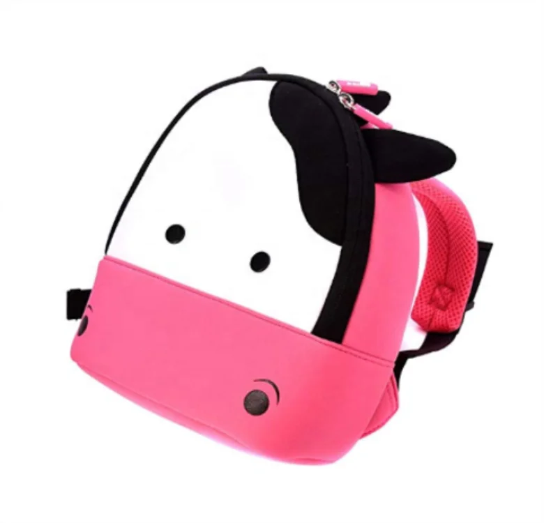 ISO BSCI factory custom logo wholesale for boys girls portable lovely cute cartoon children kids school backpack