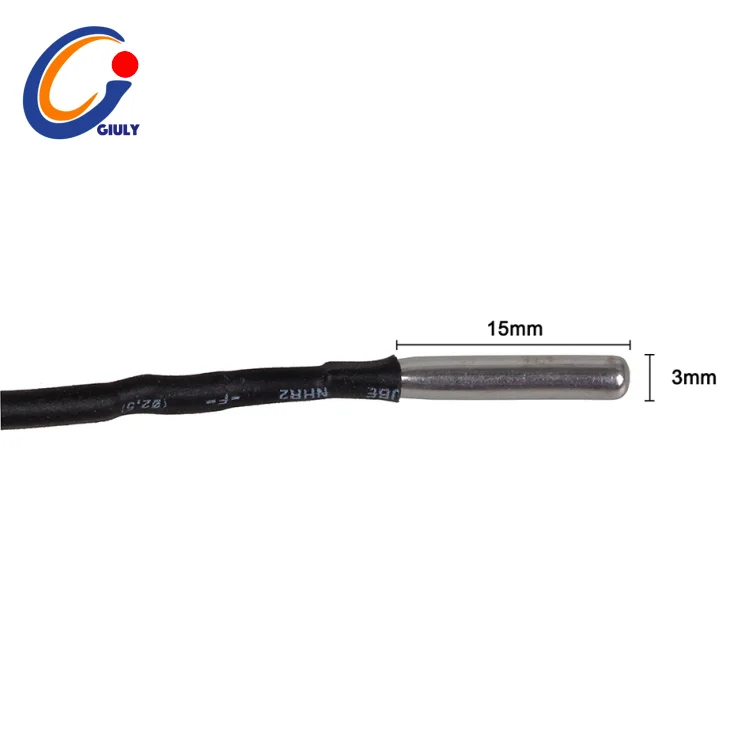 GIULY 2 Meters NTC 3950 Simple Replacement HT-NTC100K Temperature Thermistor Sensors with XH2.54 Terminal for 3D Printer Parts