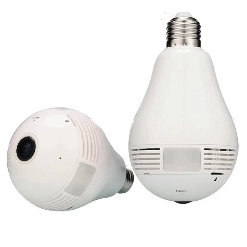Dp3 New 360 degree Wireless webcam bulb home WiFi remote surveillance camera