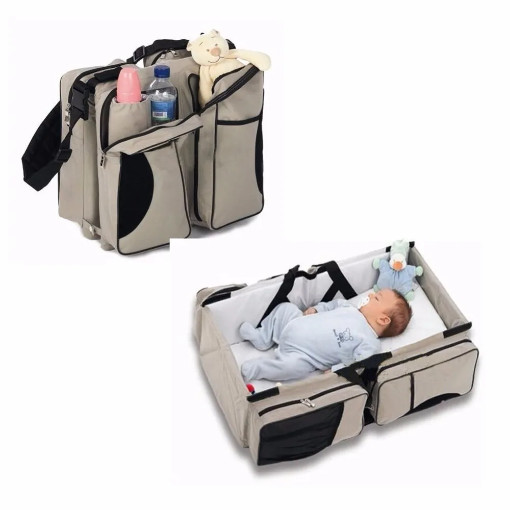 Portable Baby Bed Baby Portable Bed Mummy Baby Bag Backpack