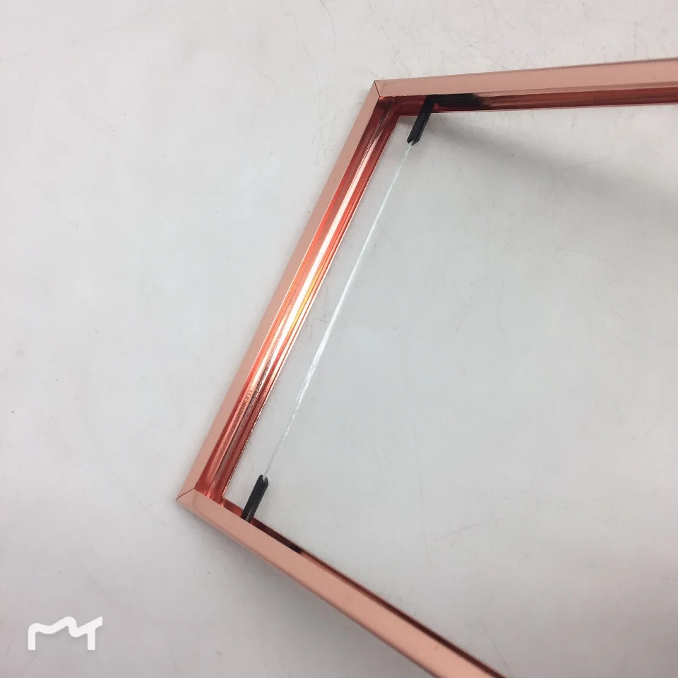 metal rose gold  picture frame  in custom sizes