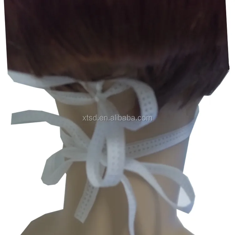 Adjustable Black Disposable Face Mask with Tie Strings 100 Count Quirurjica Para El Rostro Mascarilla for Adults