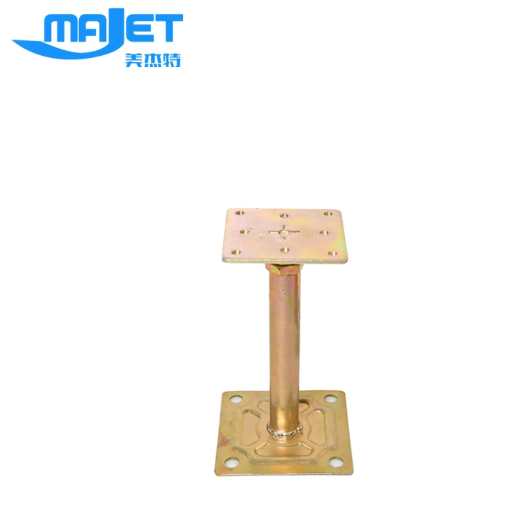 FFH 300 mm raised floor Adjustable pedestals flat head pedestal