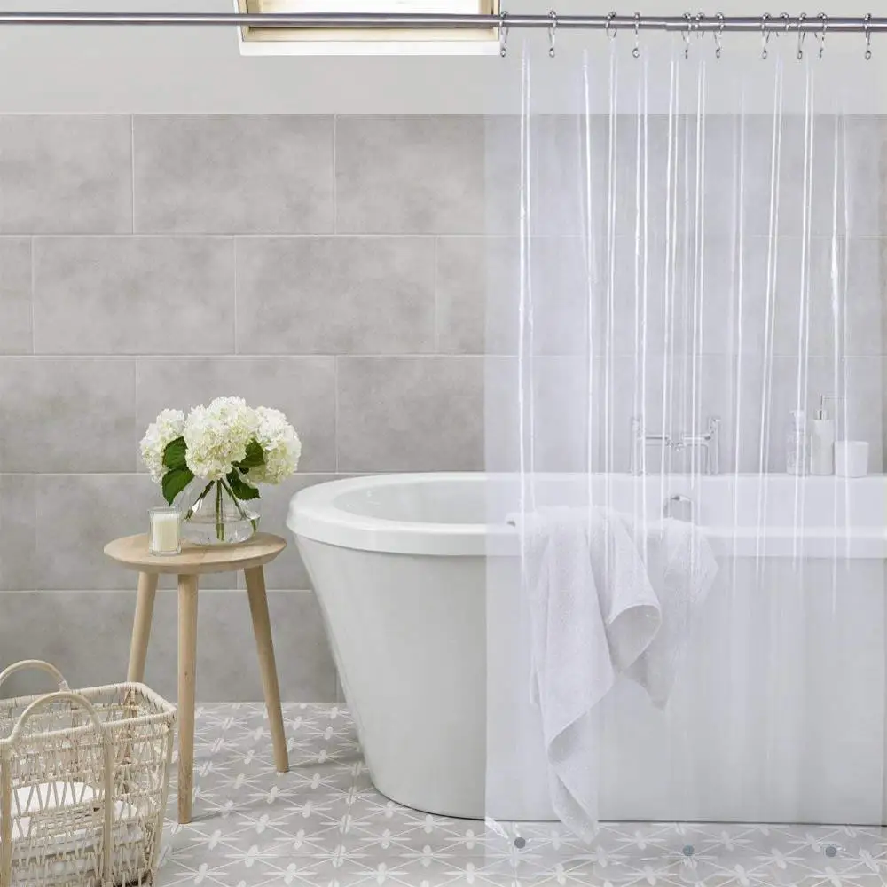 High quality hotel or home used  shower curtain liner